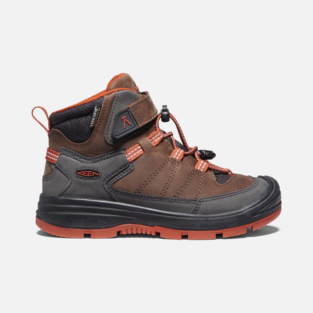 Keen Outdoor Bot Çocuk Kahverengi - Redwood Waterproof - Türkiye YBKV71309